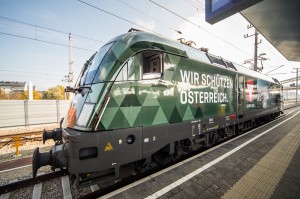  Die ÖBB bringen die neue Bundesheer-Lok auf Schiene. Foto: © ÖBB / Peter Berger 
